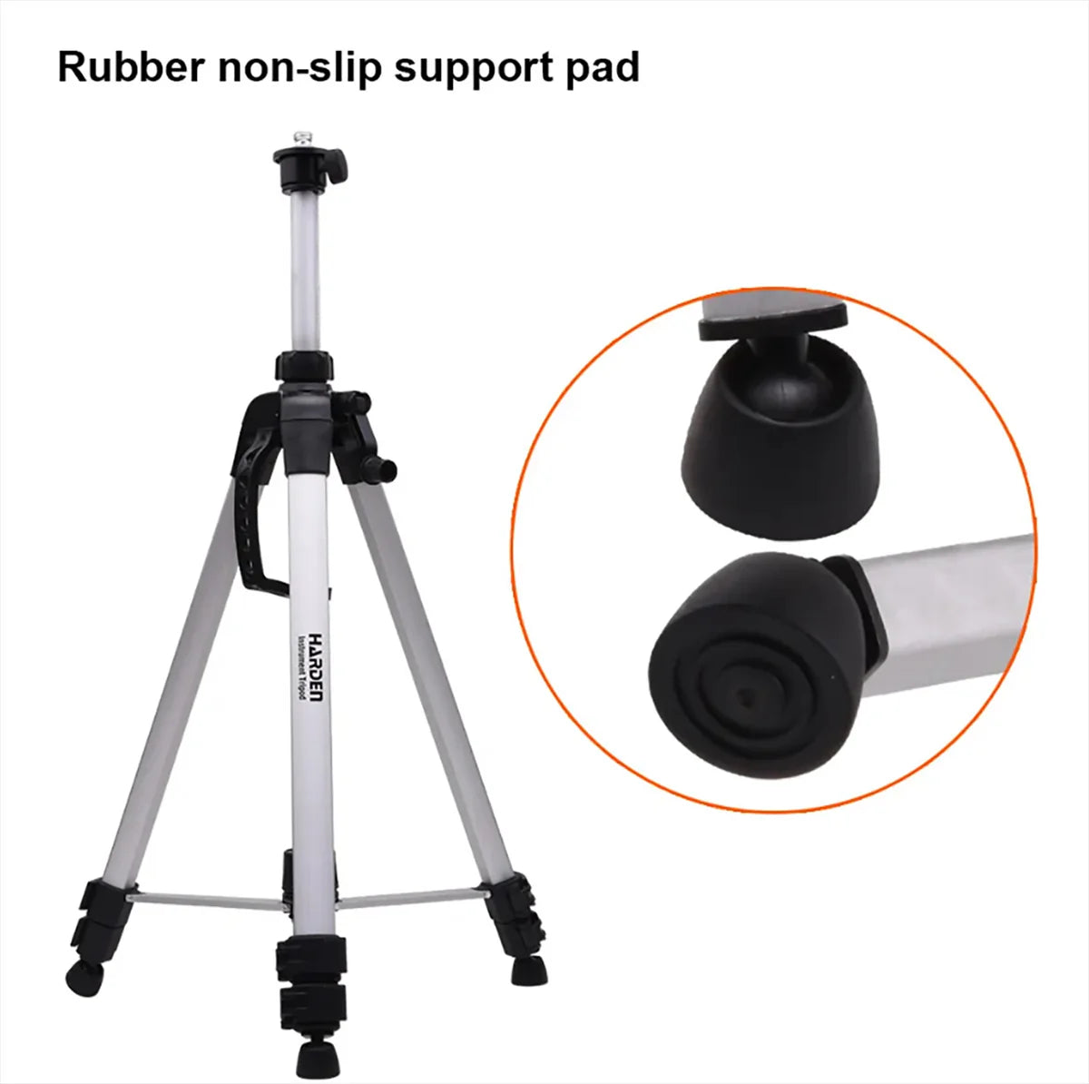 HARDEN 581014 Professional Heavy-Duty Aluminum Instrument Tripod